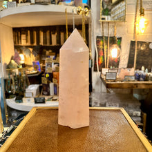 Load image into Gallery viewer, Crystal Pointy Tower ❥ Rose Quartz