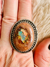 Load image into Gallery viewer, Handmade & Sterling Silver Rings Collection - Mexican Opal