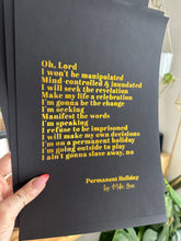 Load image into Gallery viewer, Prints ❥ "Permanent Holiday by Mike Love”
