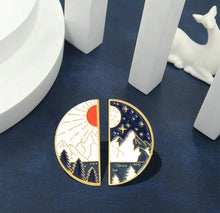 Load image into Gallery viewer, Pins / Badges - Night & Day Pair