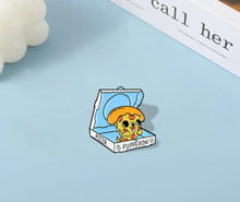Load image into Gallery viewer, Pins / Badge - Pizza Pepperoni Doggy