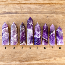 Load image into Gallery viewer, Crystals • Dream Amethyst • Pick Your Pointy Tower