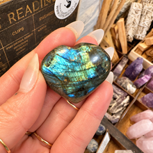Load image into Gallery viewer, Crystal ❥ Labradorite Heart
