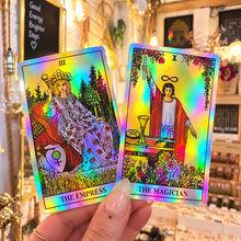 Load image into Gallery viewer, Tarot Deck ❥ Holographic Tarot A.E. Waite