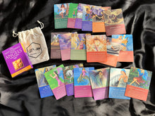 Load image into Gallery viewer, «Daily Guidance from Your Angels» Oracle Deck + Bag + Smudging Stick