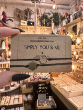 Load image into Gallery viewer, Simply You & Me - Set of 2 Hexagon Bracelets