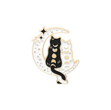 Load image into Gallery viewer, Pins / Badge - Moons & Cats Collection