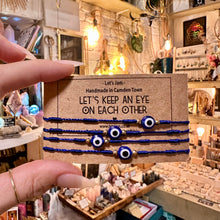 Load image into Gallery viewer, Let’s Keep An Eye On Each Other ❥ Matching Bracelets