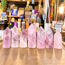 Load image into Gallery viewer, Amethyst pointy towers in the shop - Let's Jam, Camden Market, London