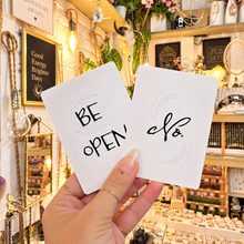 Load image into Gallery viewer, Two Answers Oracle cards including Be Open - Let's Jam, Camden Market, London