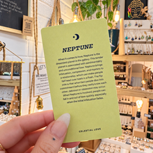 Load image into Gallery viewer, Green Neptune card from the celestial love category - Let's Jam, Camden Market
