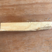 Load image into Gallery viewer, Palo santo wood smouldering, its smoke traditionally used to cleanse a space - Let's Jam, Camden Market