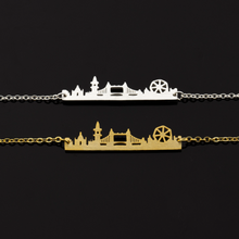 Load image into Gallery viewer, Charm Necklace • London Skyline