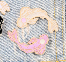 Load image into Gallery viewer, Pins • Fish Yin Yang - You & Me - Set of 2 Pins