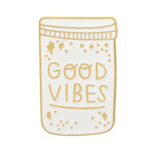 Load image into Gallery viewer, Pins / Badges - Good Vibes Jar
