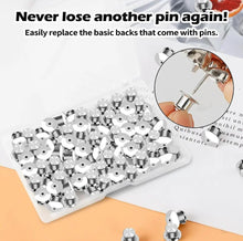 Load image into Gallery viewer, Pins Safety Back - Never loose your pins again!

