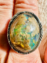 Load image into Gallery viewer, Handmade &amp; Sterling Silver Rings Collection - Opal
