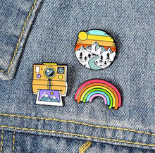 Load image into Gallery viewer, Pins / Badge - Mountain Road
