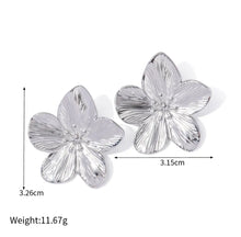 Load image into Gallery viewer, Flora • Stainless Steel Earrings
