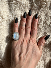 Load image into Gallery viewer, Handmade &amp; Sterling Silver Rings Collection - Moonstone
