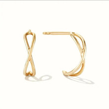 Load image into Gallery viewer, 925 Sterling Silver Earrings • Infinity Studs
