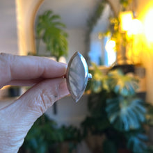Load image into Gallery viewer, Ring • Eye Shape • 925 Sterling Silver with Mother of Pearl
