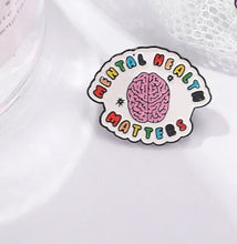 Load image into Gallery viewer, Pins / Badge - Mental Health Matters
