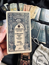 Load image into Gallery viewer, “Kabbalistic 5781” Tarot Deck + Bag + Smudging Stick
