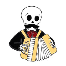 Load image into Gallery viewer, Pins / Badge - « El Dia Del Muerto Music Band »
