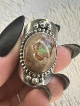 Load image into Gallery viewer, Handmade &amp; Sterling Silver Rings Collection - Mexican Opal
