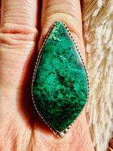 Load image into Gallery viewer, Handmade &amp; Sterling Silver Rings Collection - Chrysocolla
