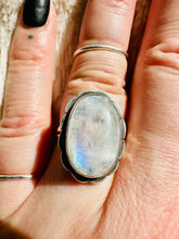 Load image into Gallery viewer, Handmade &amp; Sterling Silver Rings Collection - Moonstone

