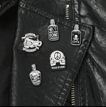 Load image into Gallery viewer, Pins / Badge - Poison Potion Bottles Collection
