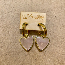 Load image into Gallery viewer, Heartfelt Elegance • Crystal Earrings
