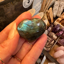 Load image into Gallery viewer, Crystal ❥ Labradorite Heart
