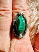 Load image into Gallery viewer, Handmade &amp; Sterling Silver Rings Collection - Malachite
