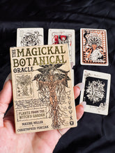 Load image into Gallery viewer, «The Magickal Botanic Oracle» Oracle Deck + Bag + Smudging Stick
