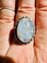 Load image into Gallery viewer, Handmade &amp; Sterling Silver Rings Collection - Moonstone
