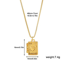 Load image into Gallery viewer, Moon &amp; Heart Locket Necklaces
