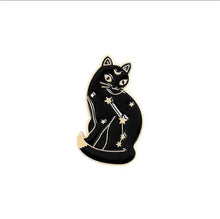Load image into Gallery viewer, Pins / Badge - Moons &amp; Cats Collection
