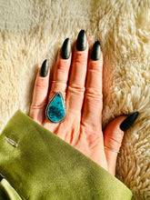 Load image into Gallery viewer, Handmade &amp; Sterling Silver Rings Collection - Chrysocolla
