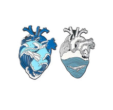 Load image into Gallery viewer, Pins / Badges - The Ocean at Heart
