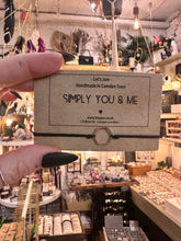 Load image into Gallery viewer, Simply You &amp; Me - Set of 2 Hexagon Bracelets
