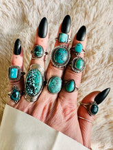 Load image into Gallery viewer, Handmade &amp; Sterling Silver Rings Collection - Turquoise
