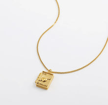 Load image into Gallery viewer, Moon &amp; Heart Locket Necklaces
