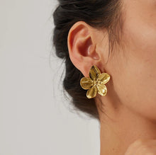 Load image into Gallery viewer, Flora • Stainless Steel Earrings
