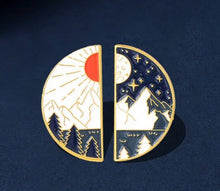 Load image into Gallery viewer, Pins / Badges - Night &amp; Day Pair
