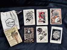 Load image into Gallery viewer, «The Magickal Botanic Oracle» Oracle Deck + Bag + Smudging Stick
