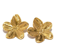 Load image into Gallery viewer, Flora • Stainless Steel Earrings
