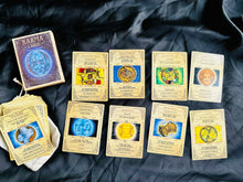 Load image into Gallery viewer, «Karma Cards» Oracle Deck + Bag + Smudging Stick
